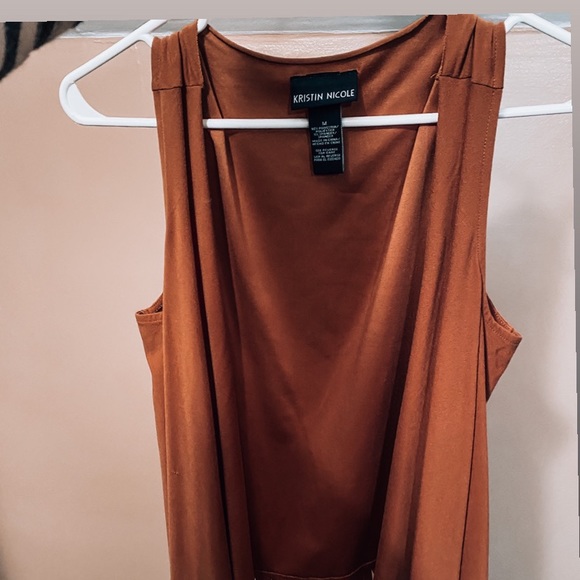 Velvet Fringe Vest - Picture 1 of 2